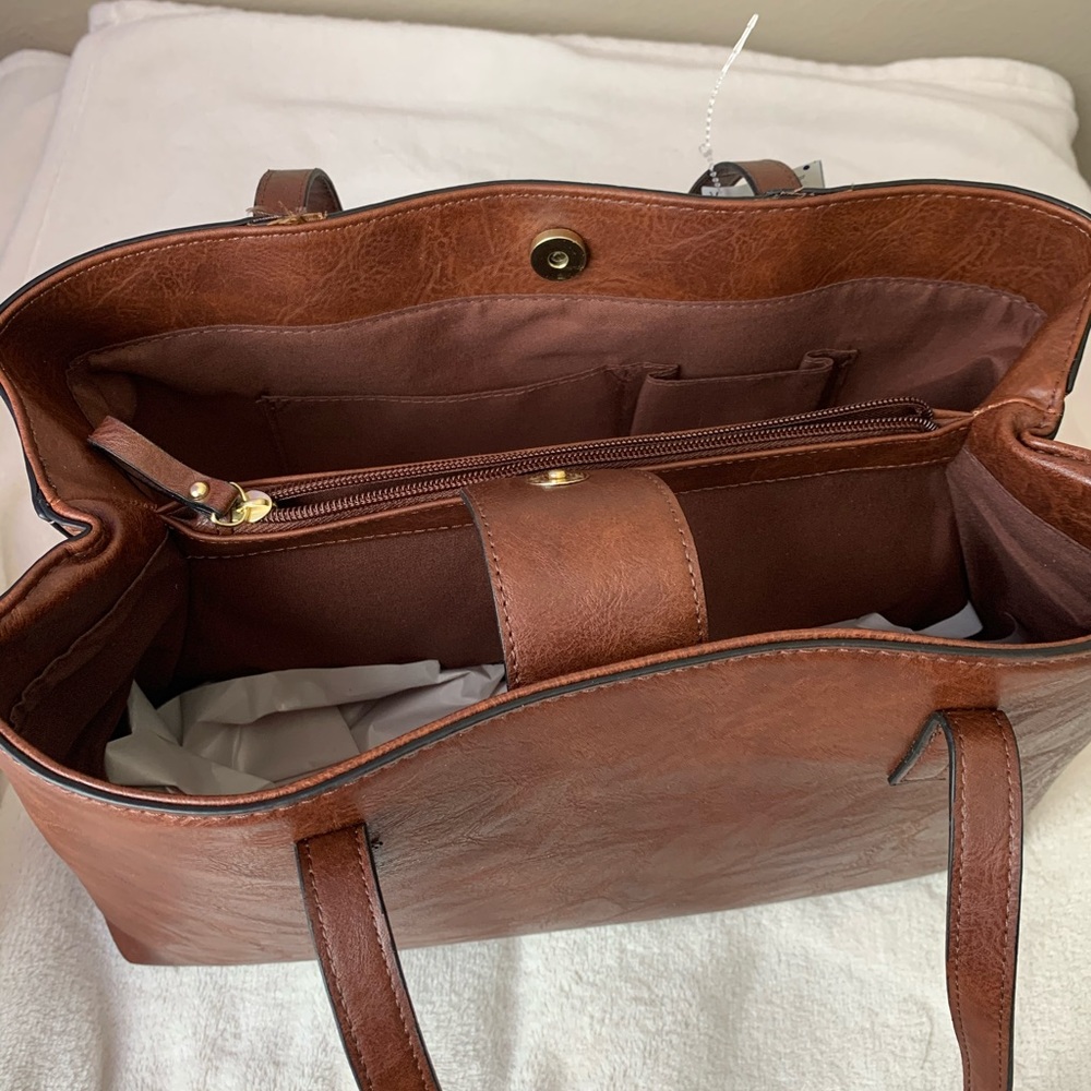 Brown shoulder bag - Picture 4 of 4